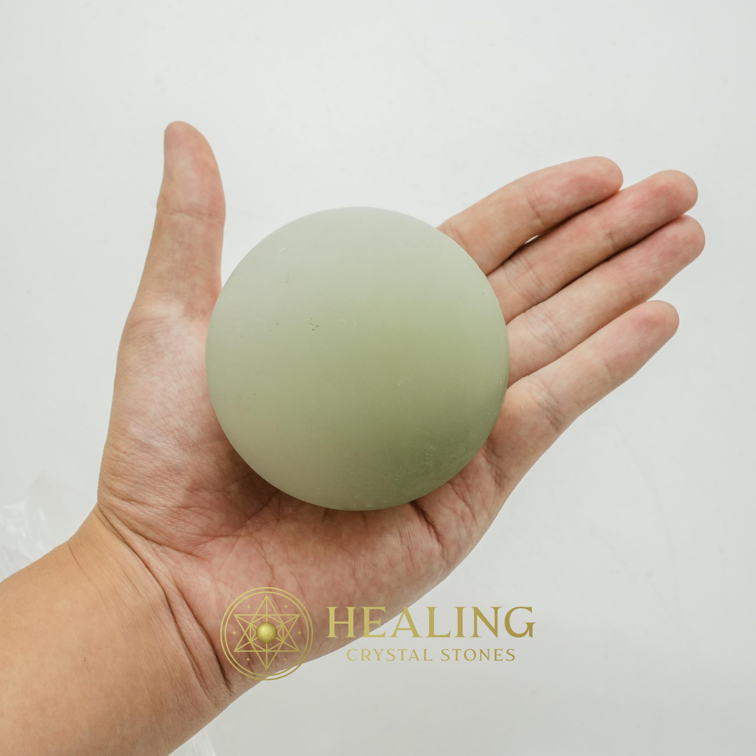 Super Sky Kumala Dragon Pearl B2 (White) - Animal Totem Stones, Power Animal Stones, Healing Crystals, Crystal Stones, Sacred Stones, Ritual Power Stones, Enchanted Stones, shamanic, magical, rare
