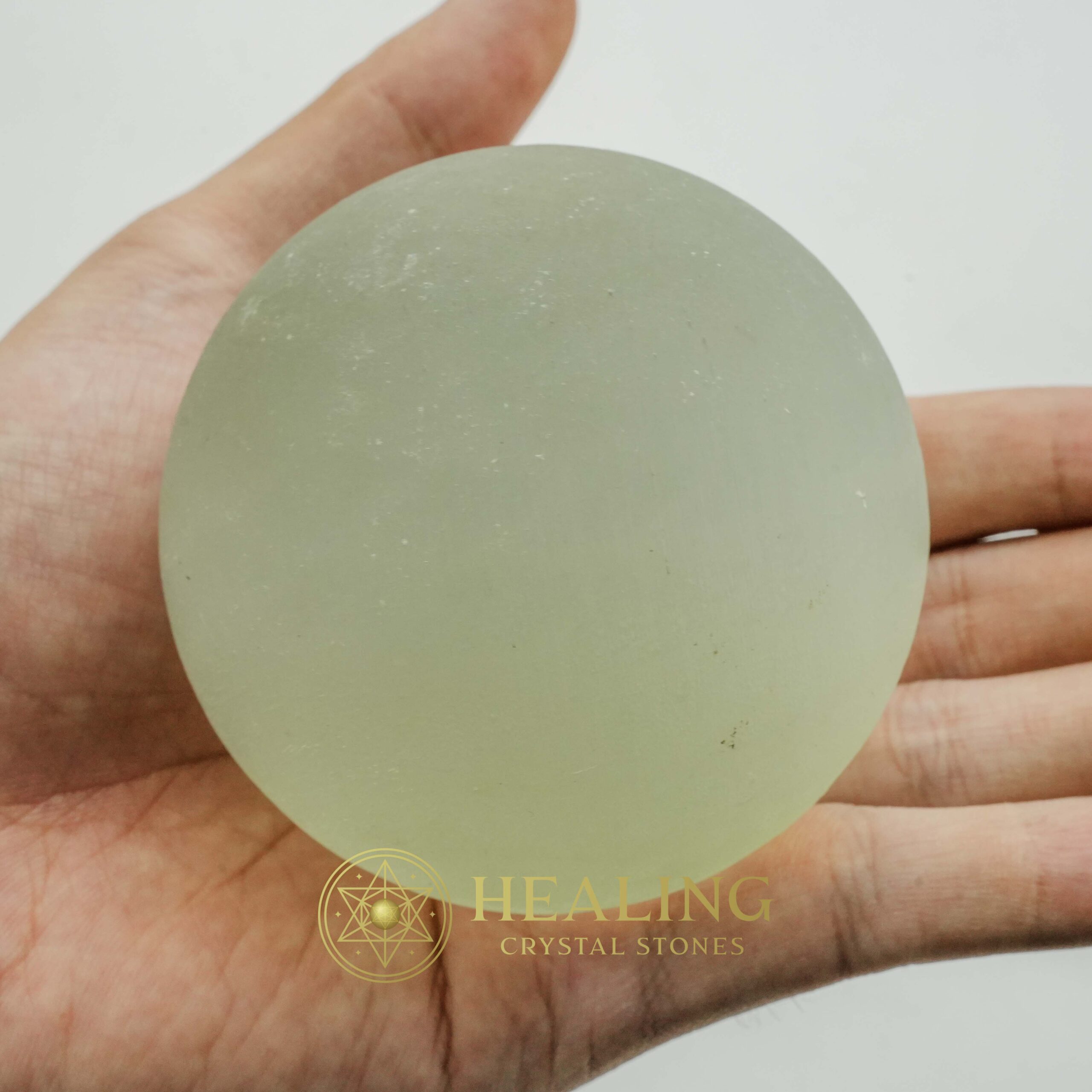Super Sky Kumala Dragon Pearl B2 (White) - Talismanic Stones, Amulet Stones, Healing Stones, Crystal Stones, Sacred Crystals, Crystals, Ritual Crystals, mystical, metaphysics, artifact