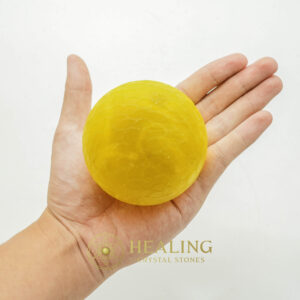 Super Sky Kumala Dragon Pearl B5 (Yellow) - Magical Stones, Magickal Stones, Magickal Crystals, Crystal Stones, Healing Stones, Sacred Stones, Crystals, occult, magical, rare
