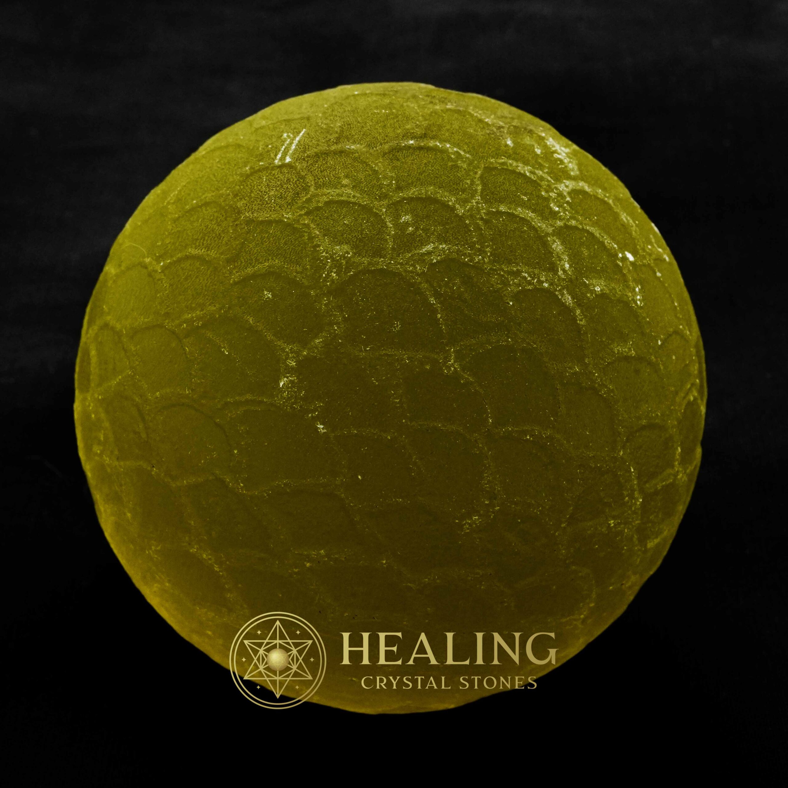 Super Sky Kumala Dragon Pearl B6 (Yellow) - Crystal Stones, Healing Stones, Bezoar Crystals, Mustika Stones, Talisman Crystals, Sacred Stones, Enchanted Stones, psychic, mystical, rare