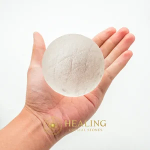 Super White Dragon Ball - Type A4 - Talismans Stones, Talismanic Stones, Amulet Stones, Sacred Stones, Ritual Crystals, Enchanted Stones, Magical Stones, spiritualism, mystical, rare