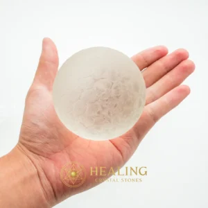 Super White Dragon Ball - Type A6 - Mustika Pearls, Crystal Stones, Healing Crystals, Sacred Stones, Enchanted Stones, Ritual Crystals, Magical Stones, shamanic, artifact, mystical