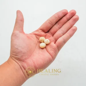 White Eagle Pearls - Type G1 - Energy Stones, Energy Balance Stone, Energy Alignment Crystal, Positive Energy, Universal Energy, Harmony, Balance, Aura Crystal, Life Energy Crystal, Life Force Stone