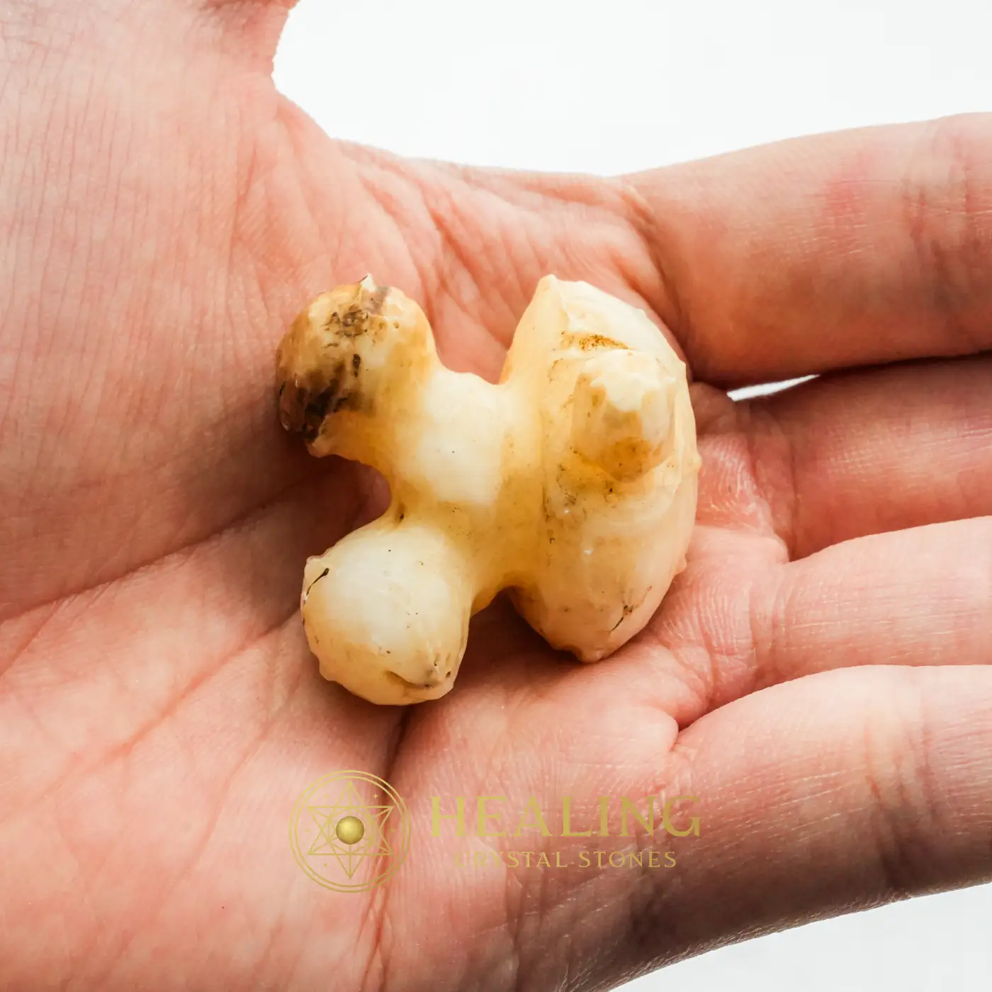 White God Monkey Pearl - Type C1 - Talisman Crystals, Metaphysics, Sacred, Meditation, Harmony, Cleansing, Rare, Spirit Stone, Guardian Stone, Occult Artifact