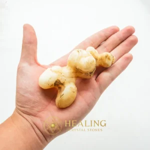 White God Monkey Pearl - Type C17 - Magickal Stones, Spiritualism, Relic, Divine, Fortune, Purification, Unique, Earth Spirit Stone, Guardian Talisman, Negative Energy Protection