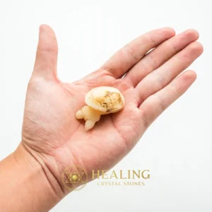 White God Monkey Pearl - Type C2 - Amulet stones, Psychic, Enchanted, Universal Energy, Balance, Warding Stone, Unique, Life Energy Crystal, Guardian Crystal, Esoteric Crystal
