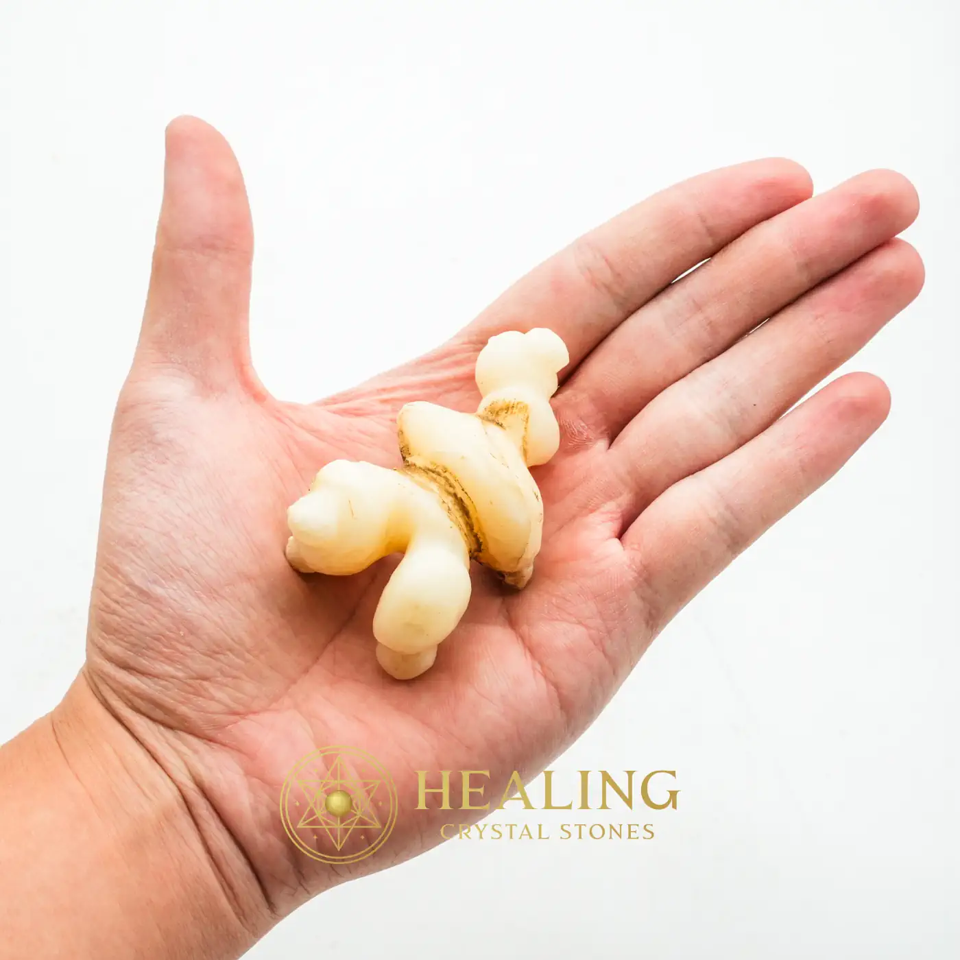 White God Monkey Pearl - Type C5 - Shaman, Spiritual, Artifact, Energetic, Chakra, Purification, Antique, Earth Spirit Stone, Guardian Stone, Occult Artifact