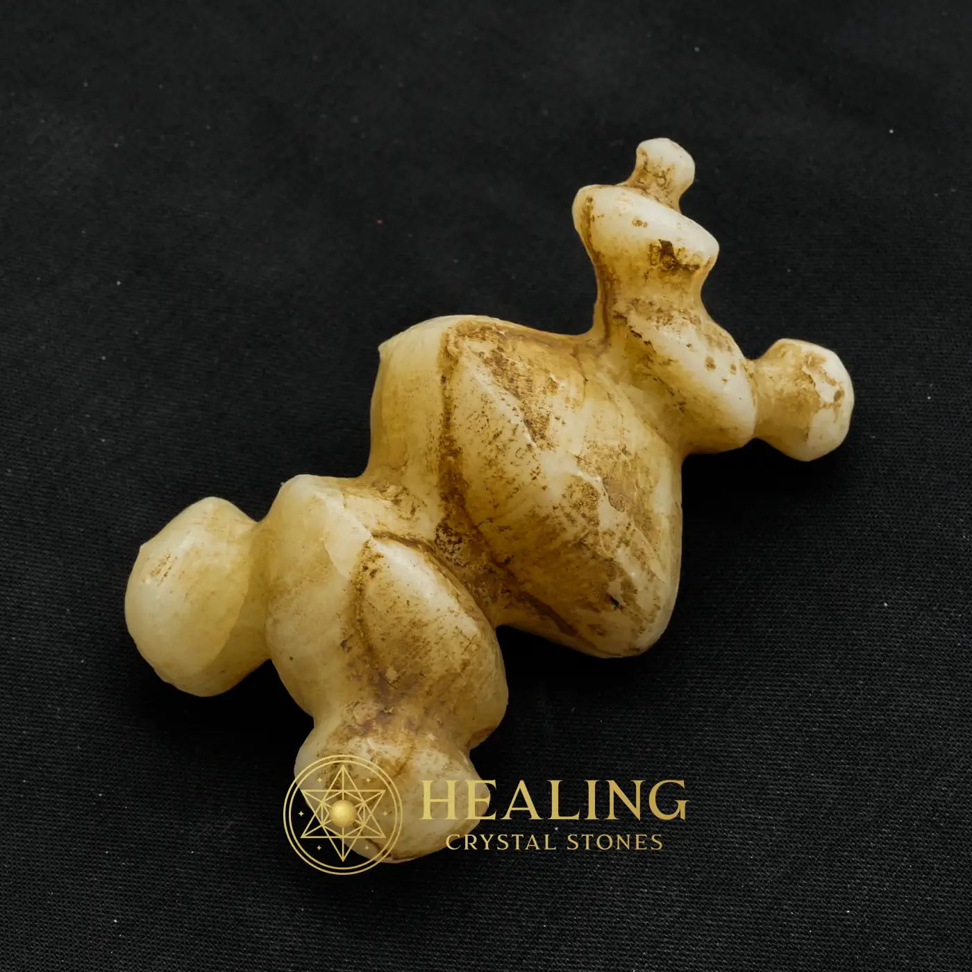 White God Monkey Pearl - Type C6 - Metaphysics, Ritual Power Stones, Shamanic, Inner Wisdom, Harmony, Luck, Ornamental, Nature Crystal, Guardian Amulet, Energy Balance Stone