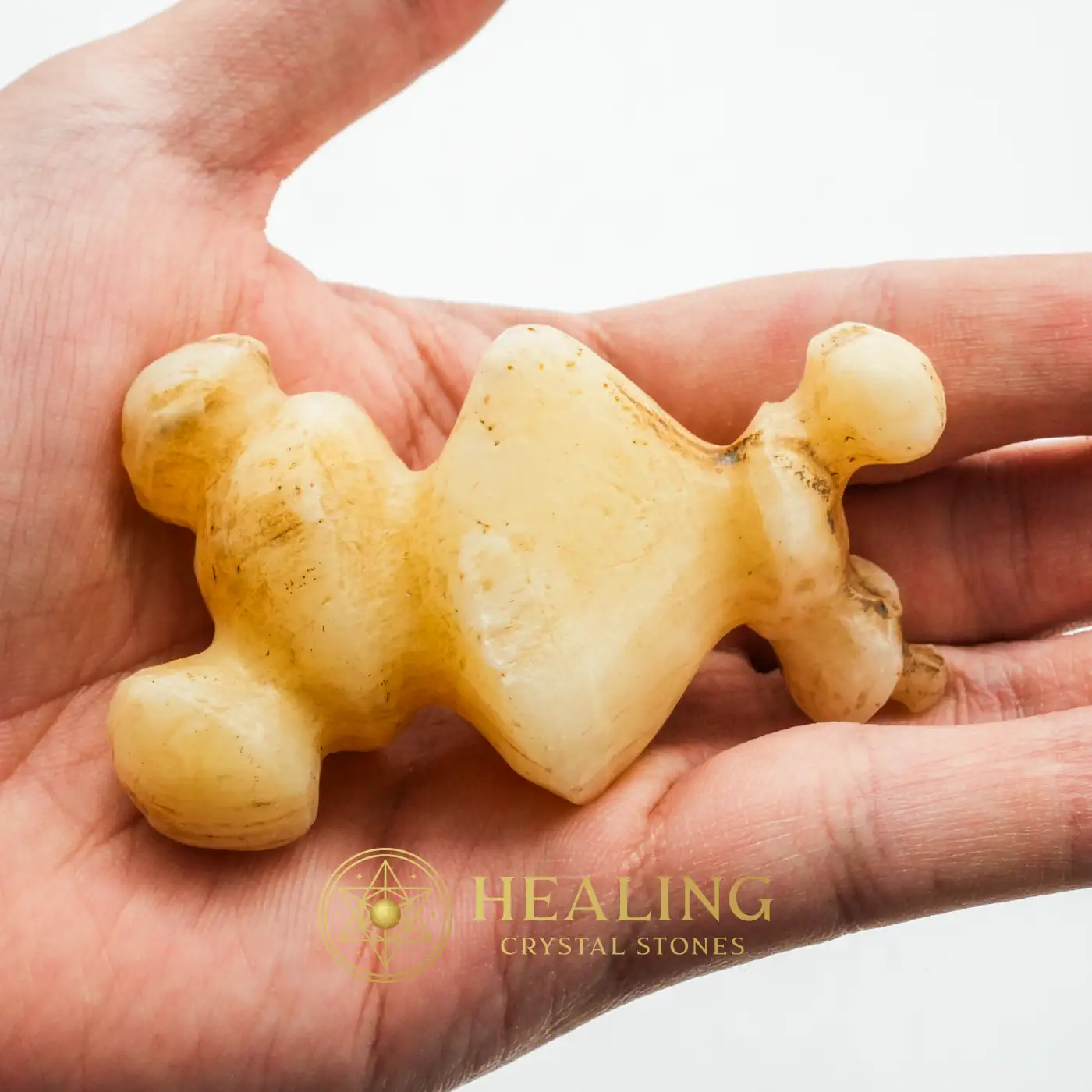 White God Monkey Pearl - Type C6 - Occult, Healing Crystals, Sacred Stones, Awakened, Balance, Warding Stone, Unique, Solar Crystal, Ancient Relic, Esoteric Crystal