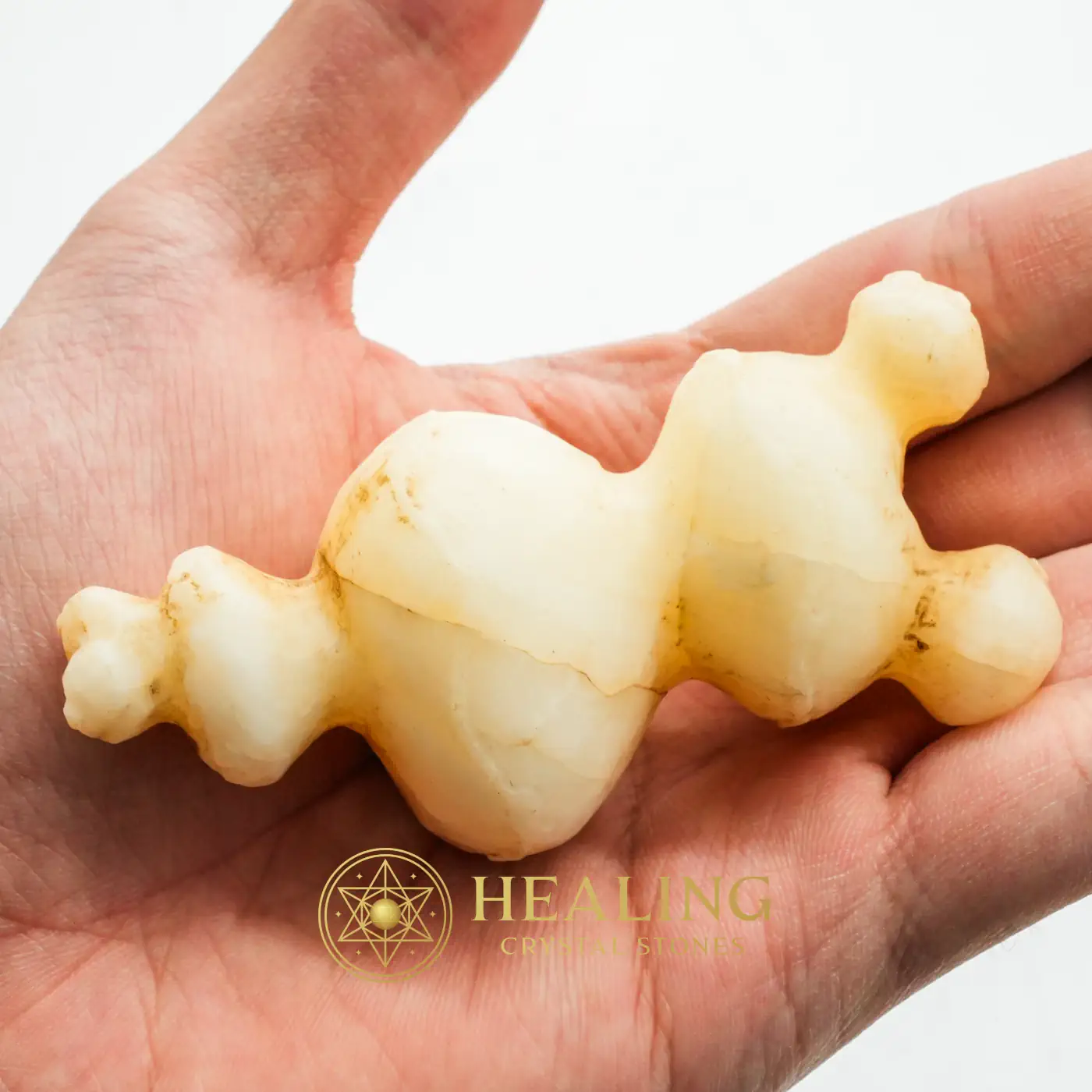 White God Monkey Pearl - Type C7 - Artifact, Mustika Stones, Enchanted, Chakra, Positive Energy, Emotional Healing, Rare, Earth Spirit Stone, Mystical Relic, Energy Shield Crystal