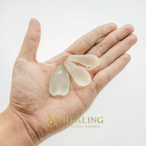 White Otter Pearl Type - A2 Small - Bezoar Stones, Healing Crystals, Crystal Stones, Mustika Pearls, Spiritual Crystals, Energy Stones, Talisman Crystals, mystical, shamanic, spiritual