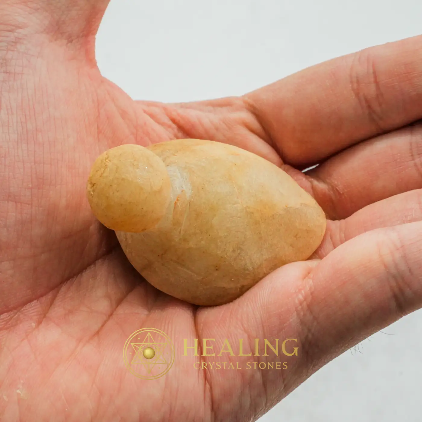 White Otter Pearl - Type R3 - Aura Crystal, Aura Cleansing Stone, Aura, Chakra, Sacral Chakra Crystal, Meditation, Awakened, Inner Wisdom, Spiritual Healing, Balance