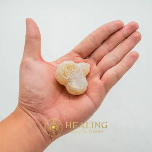 White Otter - Type R2 - Energy Balance Stone, Energy Alignment Crystal, Energy Stones, Life Energy Crystal, Life Force Stone, Energetic, Universal Energy, Positive Energy, Harmony, Balance