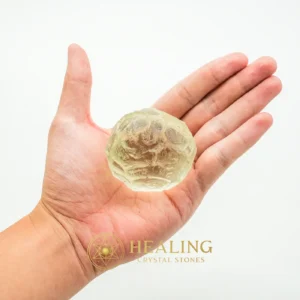 White Sea Dragon Ball - Type H1 - Animal Totem Stones, Power Animal Stones, Healing Crystals, Sacred Crystals, Ritual Crystals, Talisman Crystals, Enchanted Stones, shaman, psychic, artifact