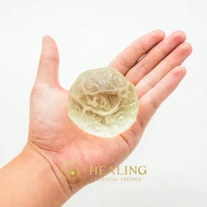 White Sea Dragon Ball - Type H2 - Mustika Stones, Healing Stones, Spiritual Crystals, Sacred Crystals, Talisman Crystals, Enchanted Stones, Ritual Power Stones, occult, artifact, spiritual