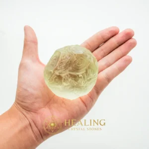 White Sea Dragon Ball - Type H5 - Mustika Pearls, Crystal Stones, Healing Stones, Spiritual Crystals, Sacred Crystals, Magical Stones, Talisman Crystals, spiritualism, psychic, rare