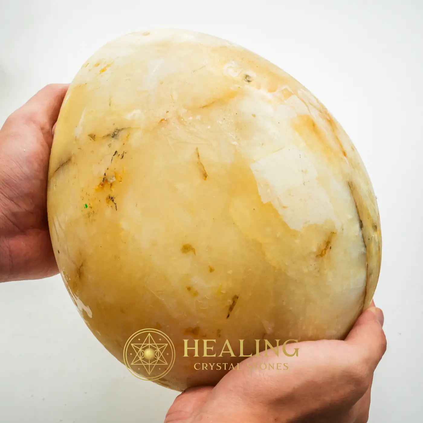White Telor Jagad Pearl - Type A3 (Small) - Healing Stones, Spiritual Healing, Sacred Stones, Meditation, Aura, Protection, Positive Energy, Authentic, Exotic, Rare