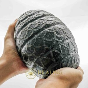Fire Dragon Pearl (Very Large, Coiled Egg Shaped) - Type A1 - Animal Totem Stones, Power Animal Stones, Ritual Power Stones, Magical Stones, Crystal Stones, Healing Stones, Crystals, shaman, magical, metaphysics