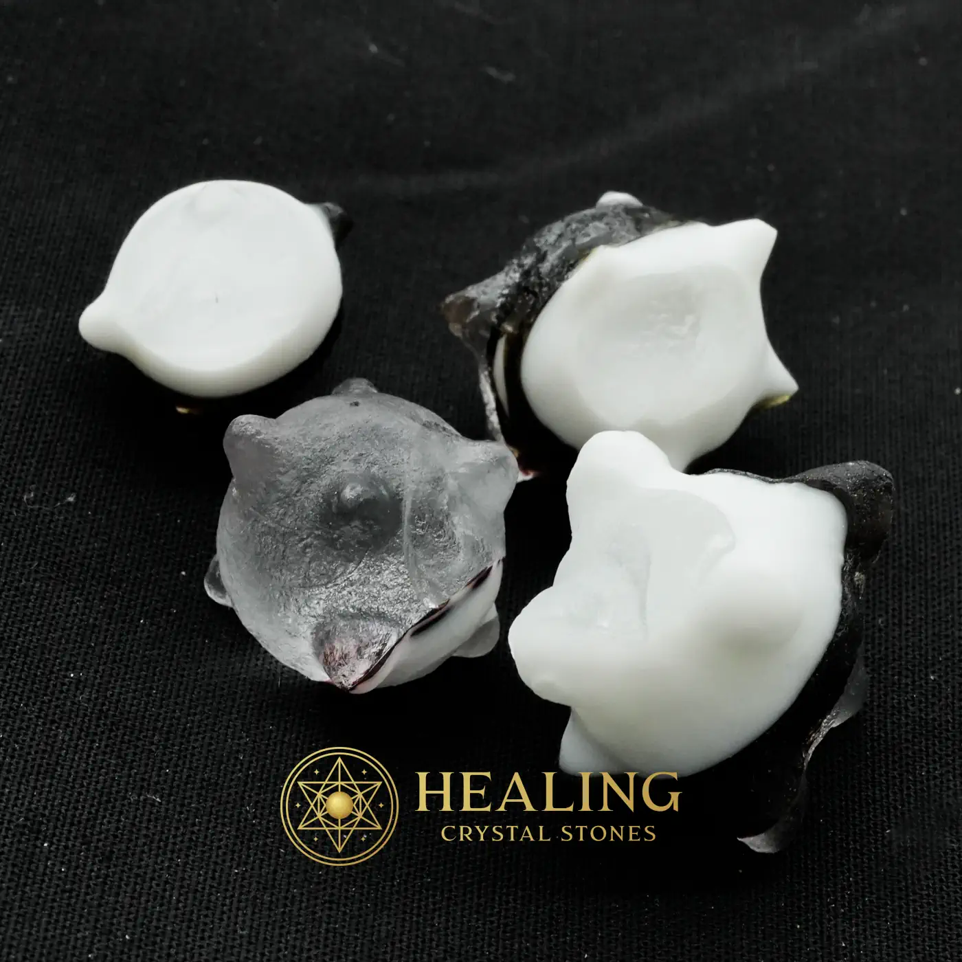 Centipede Pearls - Type Q (Fractured) - Power Animal Stones, Animal Totem Stones, Guardian Crystal, Guardian Stone, Spirit Crystal, Spirit Stone, Nature Stone, Nature Crystal, Shaman, Shamanic