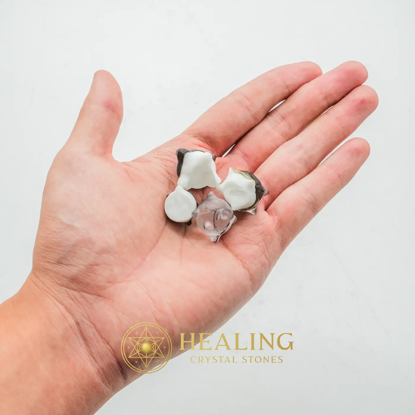 Centipede Pearls - Type Q (Fractured) - Healing Bezoar Stones, Bezoar Crystals, Bezoar Stones, Healing Crystals, Healing Stones, Spiritual Crystals, Rare, Ancient Relic, Mystical Relic, Authentic
