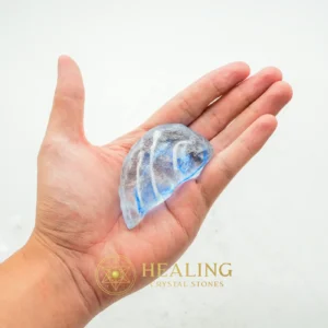 Fire Super Dragon Hair - Type A2 (Blue) - Mustika Pearls, Mustika Stones, Talismanic Stones, Guardian Talisman, Fortune, Luck, Sacred, Mystical, Ritual Crystals, Divine