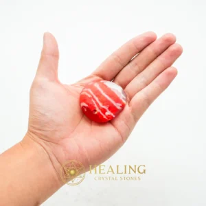 Fire Super Dragon Hair - Type A4 (Red) - Mustika Stones, Healing Stones, Amulet Stones, Meditation, Balance, Fortune, Antique, Authentic, Rare, Exceptional