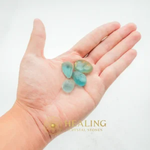 Blue Dew Pearl - Type H1 (Fractured) - Sacred Stones, Sacred Crystals, Divine, Mystical, Enchanted, Relic, Ancient Relic, Mystical Relic, Authentic, Ornamental