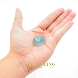Blue Dew Pearl - Type H3 (Fractured) - Animal Totem Stones, Power Animal Stones, Guardian Crystal, Guardian Stone, Spirit Crystal, Spirit Stone, Nature Crystal, Nature Stone, Shaman, Shamanic