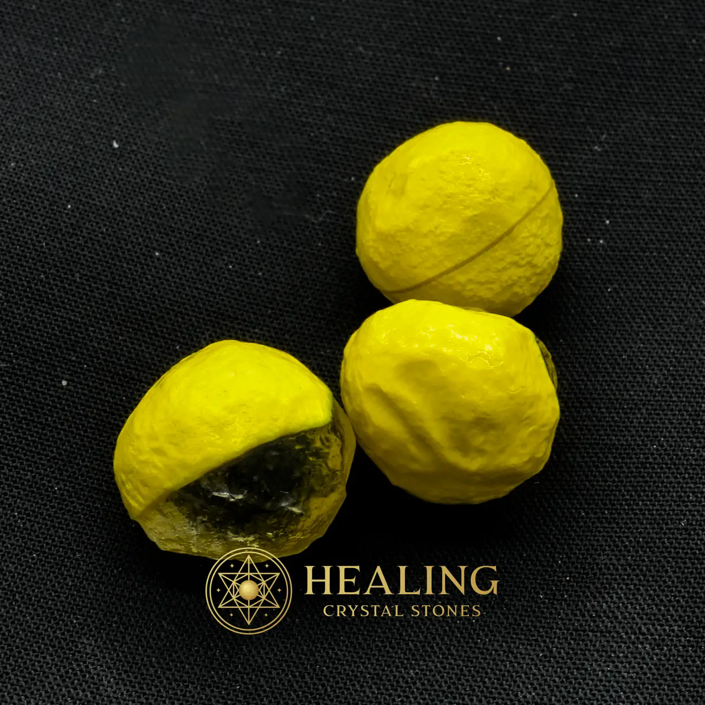 Yellow Centipede Pearls - Type P6 - Sacred Stones, Sacred Crystals, Sacred, Divine, Relic, Artifact, Ancient Relic, Mystical Relic, Rare, Ornamental